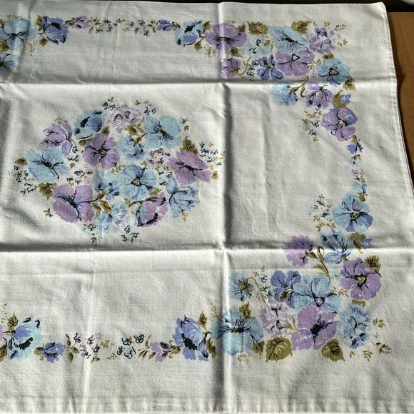 Vintage Stevens 100% Cotton Floral Pillowcases (Never used) - Picture 11 of 14